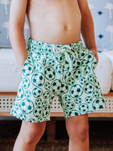 Boy's Swim Trunks - Soccer